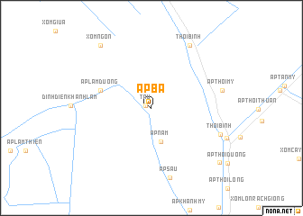 map of Ấp Ba