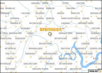 map of Ấp Bình Ðiện