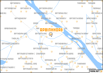 map of Ấp Bình Hòa (1)