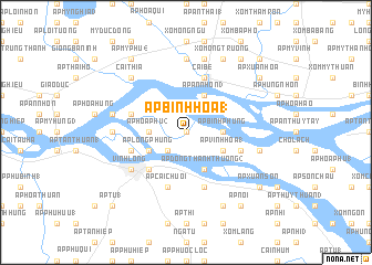 map of Ấp Bình Hòa (1)
