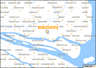 map of Ấp Bình Ninh