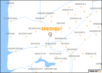 map of Ấp Bình Qứi