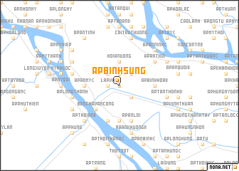 map of Ấp Bình Sung