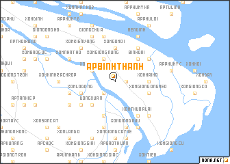 map of Ấp Bình Thạnh