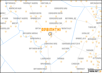 map of Ấp Bình Thi