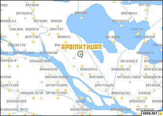 map of Ấp Bình Thuận