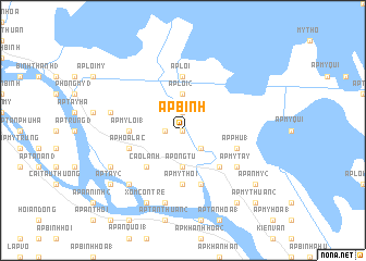 map of Ấp Bình