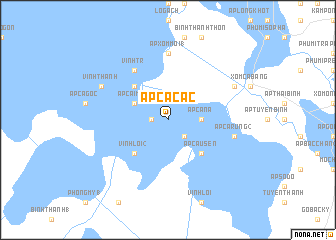 map of Ấp Cá Các