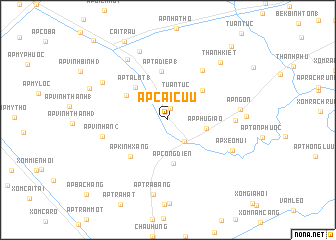 map of Ấp Cai Cửu