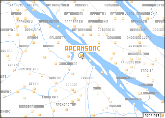 map of Ấp Câm Sơn (2)