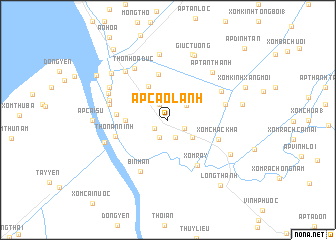 map of Ấp Cao Lãnh