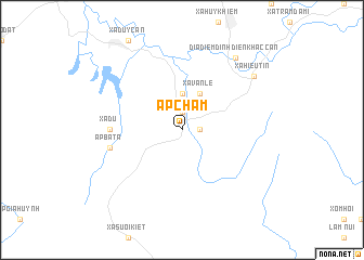 map of Ấp Chàm