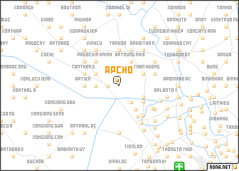 map of Ấp Chợ