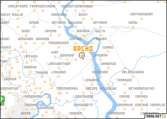 map of Ấp Chợ