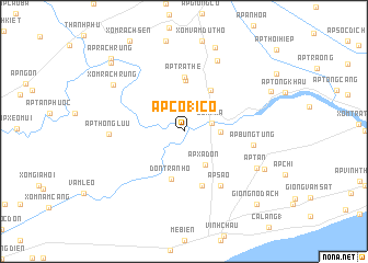 map of Ấp Co18 Cò