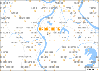 map of Ấp Ðá Chông