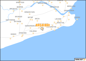 map of Ấp Ðại Bại