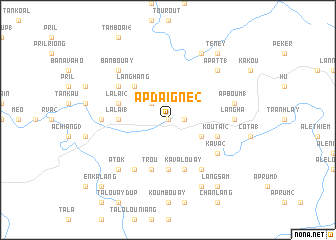 map of Ấp Daigne (2)