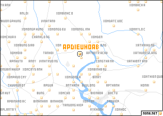 map of Ấp Diệu Hòa (1)