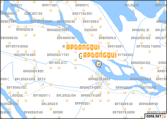 map of Ấp Ðông Qứi