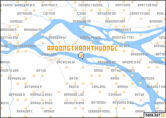 map of Ấp Ðông Thành Thượng (2)