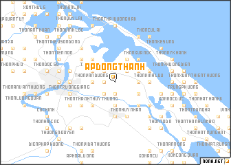 map of Ấp Ðồng Thanh