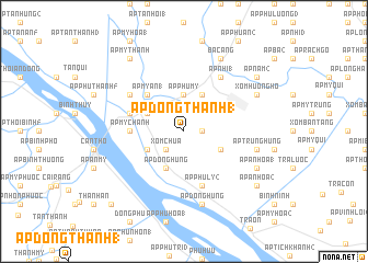 map of Ấp Ðông Thạnh (1)