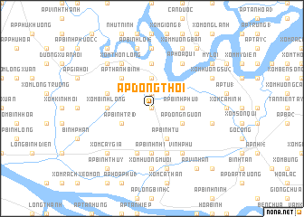 map of Ấp Ðồng Thới