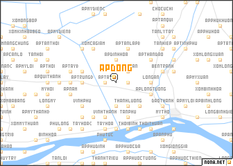 map of Ấp Ðông