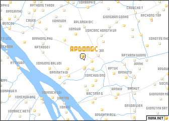 map of Ấp Ðông (2)
