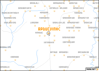 map of Ấp Ðức Vinh (2)