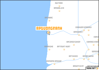 map of Ấp Ðường Ranh