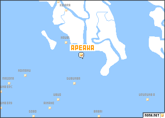 map of Apeawa