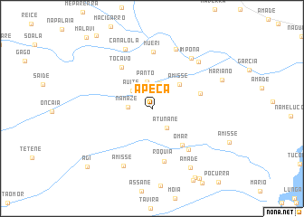 map of Apeca