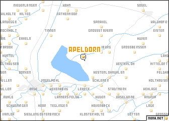 map of Apeldorn