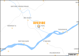 map of Aperibé