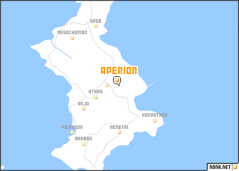 map of Apérion