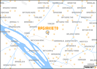 map of Ấp Gia Kiết (1)