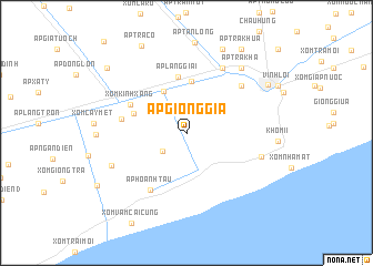map of Ấp Giồng Giá