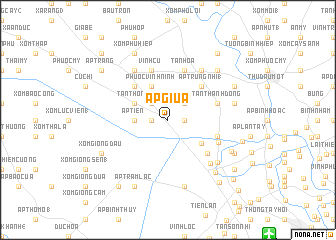 map of Ấp Giữa