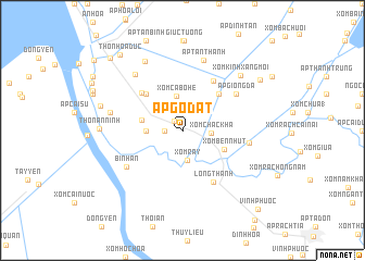 map of Ấp Gò Dất