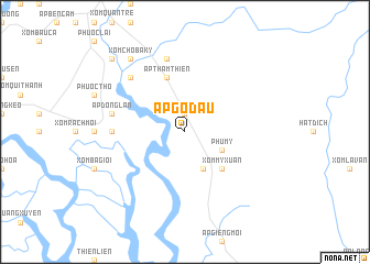 map of Ấp Gò Dầu