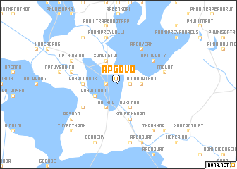 map of Ấp Gò Vồ