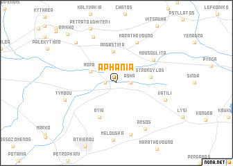 map of Aphania