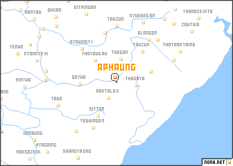 map of Aphaung