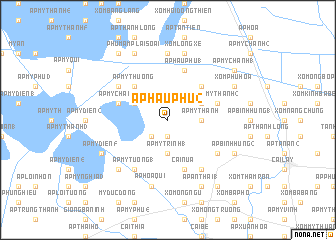 map of Ấp Hậu Phú (2)