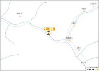 map of Aphen
