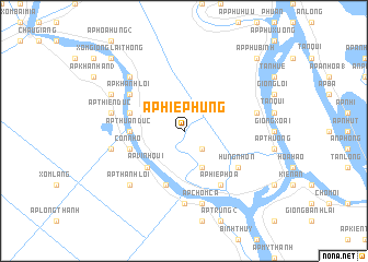 map of Ấp Hiệp Hưng