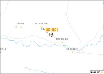 map of Aphiri