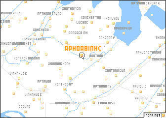 map of Ấp Hòa Bình (2)